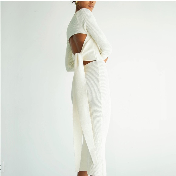 NEW WITH TAGS The Line By K Ribbed Knit Dress, Size X-Small - Picture 2 of 6